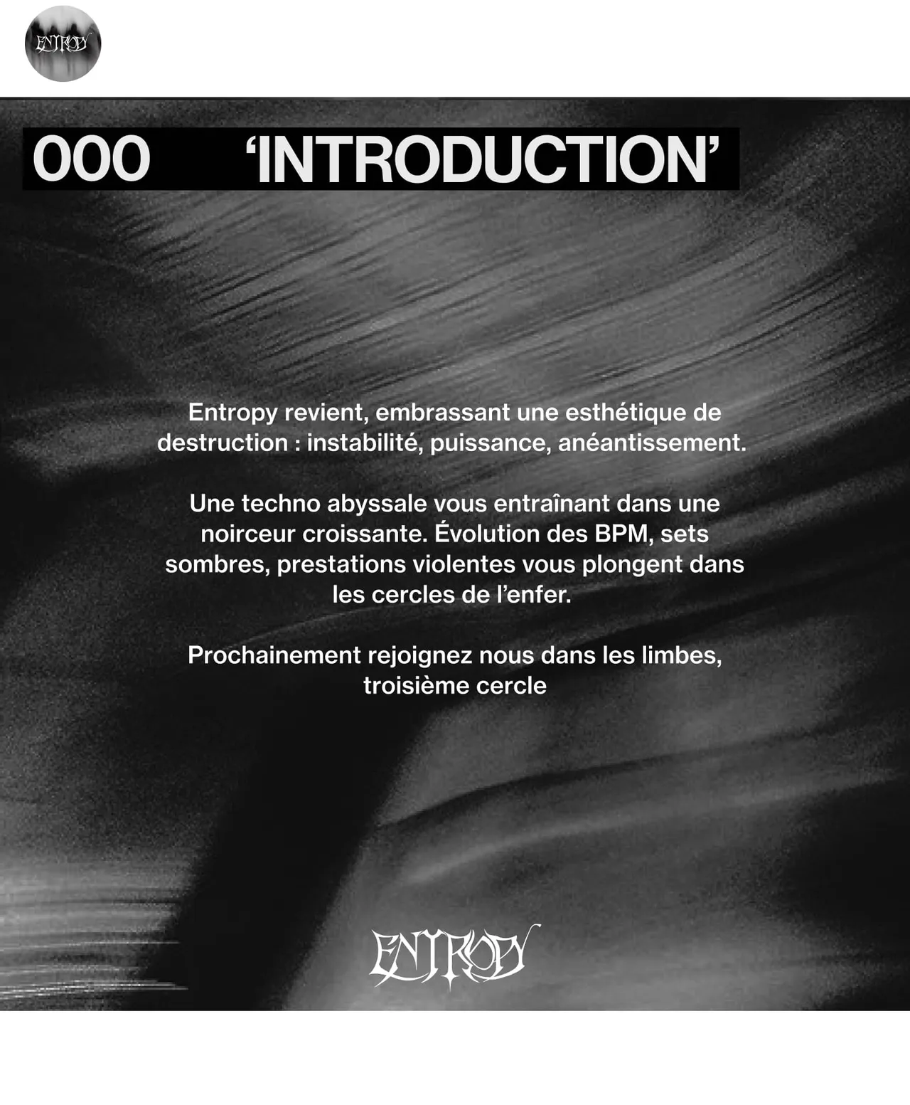 Entropy Instagram post, second of the three